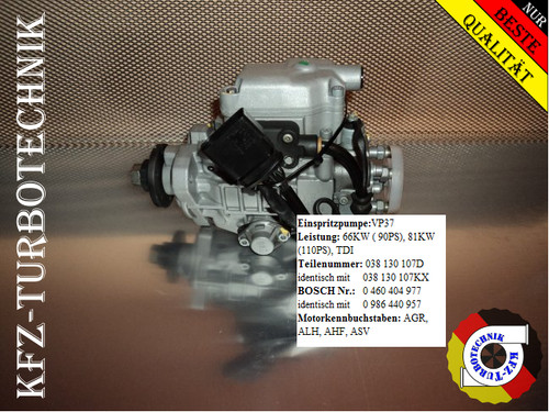 Einspritzpumpe passat seat - einspritzpumpe,